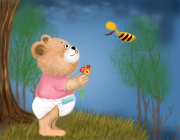 Creation of For U..Honey: Step 6